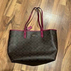 Coach purse tote
